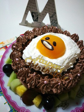 簡単♡お誕生日ケーキ♡ ぐでたま